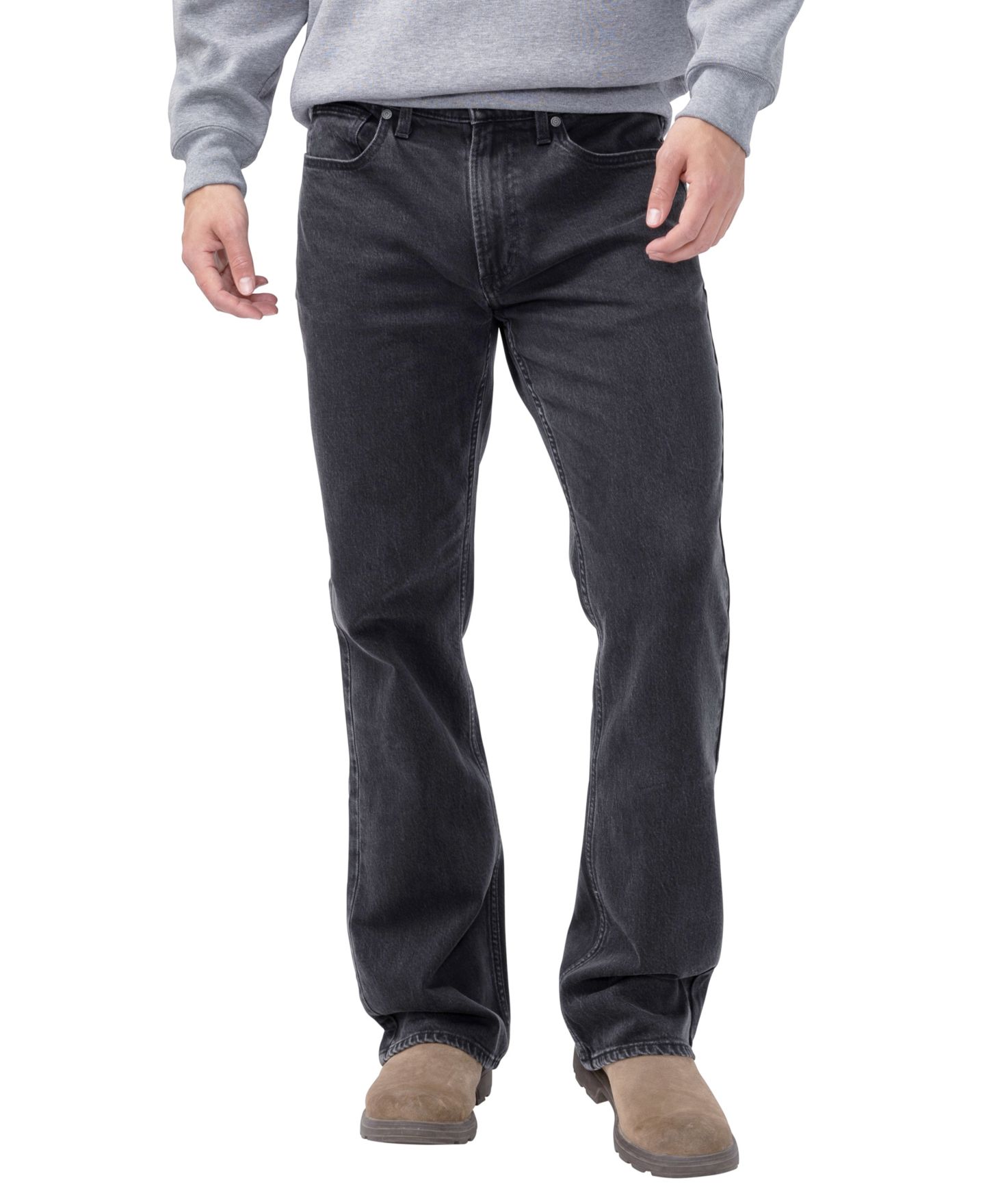 Мужские джинсы Silver Jeans Co. Craig Bootcut, цвет: Чёрный — фото 1