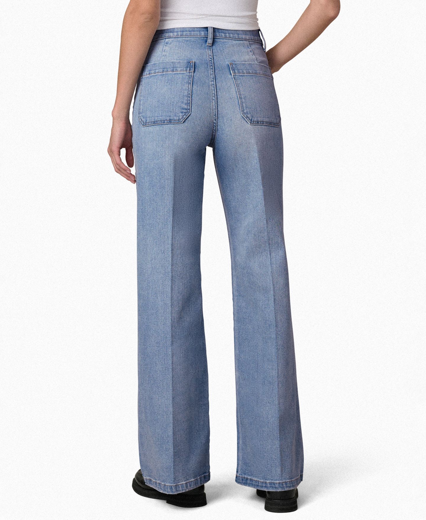Женские джинсы Joe's Jeans The Mia Patch Pocket High-Rise Wide, цвет: Amiable — фото 7
