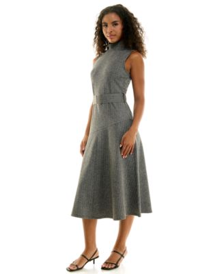 Juniors' & Teen Gray A Line Dresses