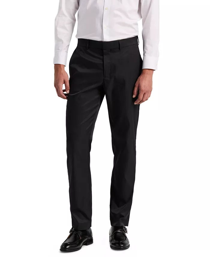 Men's Flat Front Modern-Fit Dress Pants