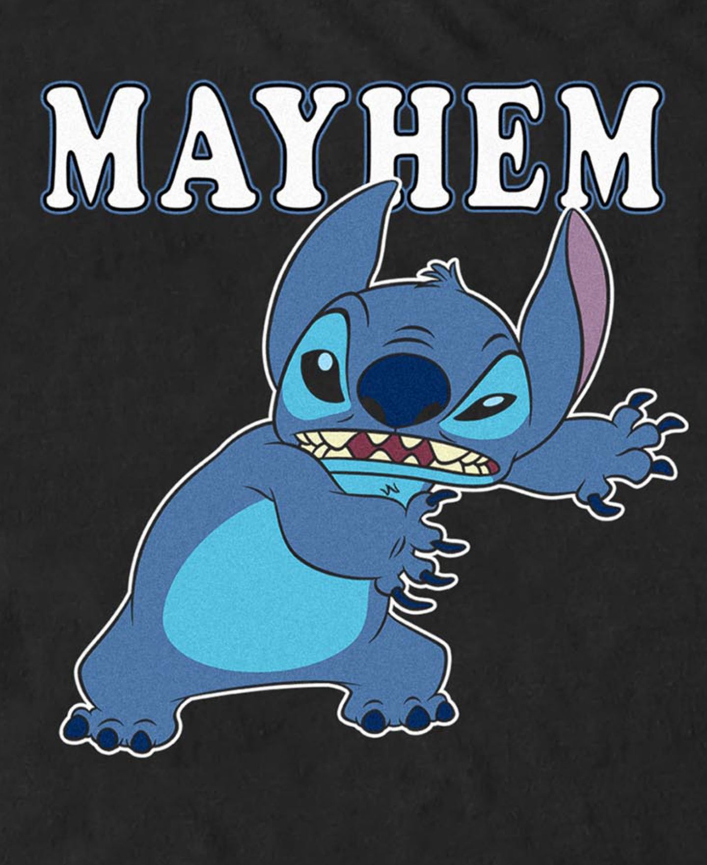 Мужская футболка Fifth Sun Lilo & Stitch Galactic Mayhem Goblin, цвет: Чёрный — фото 3