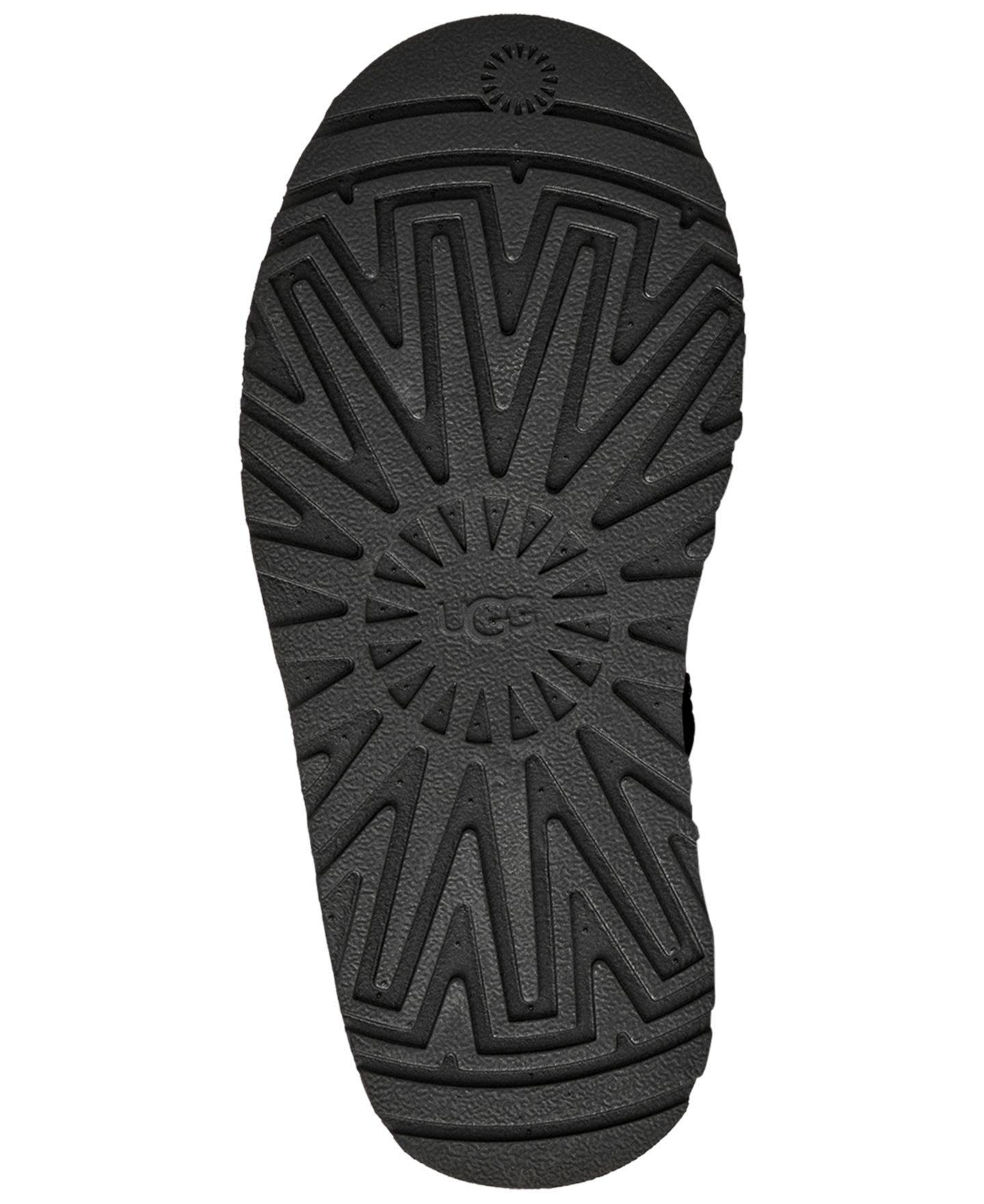 UGG® Детские домашние тапочки UGG Tazz Shiny Dots без застёжки, цвет: Чёрный — фото 4