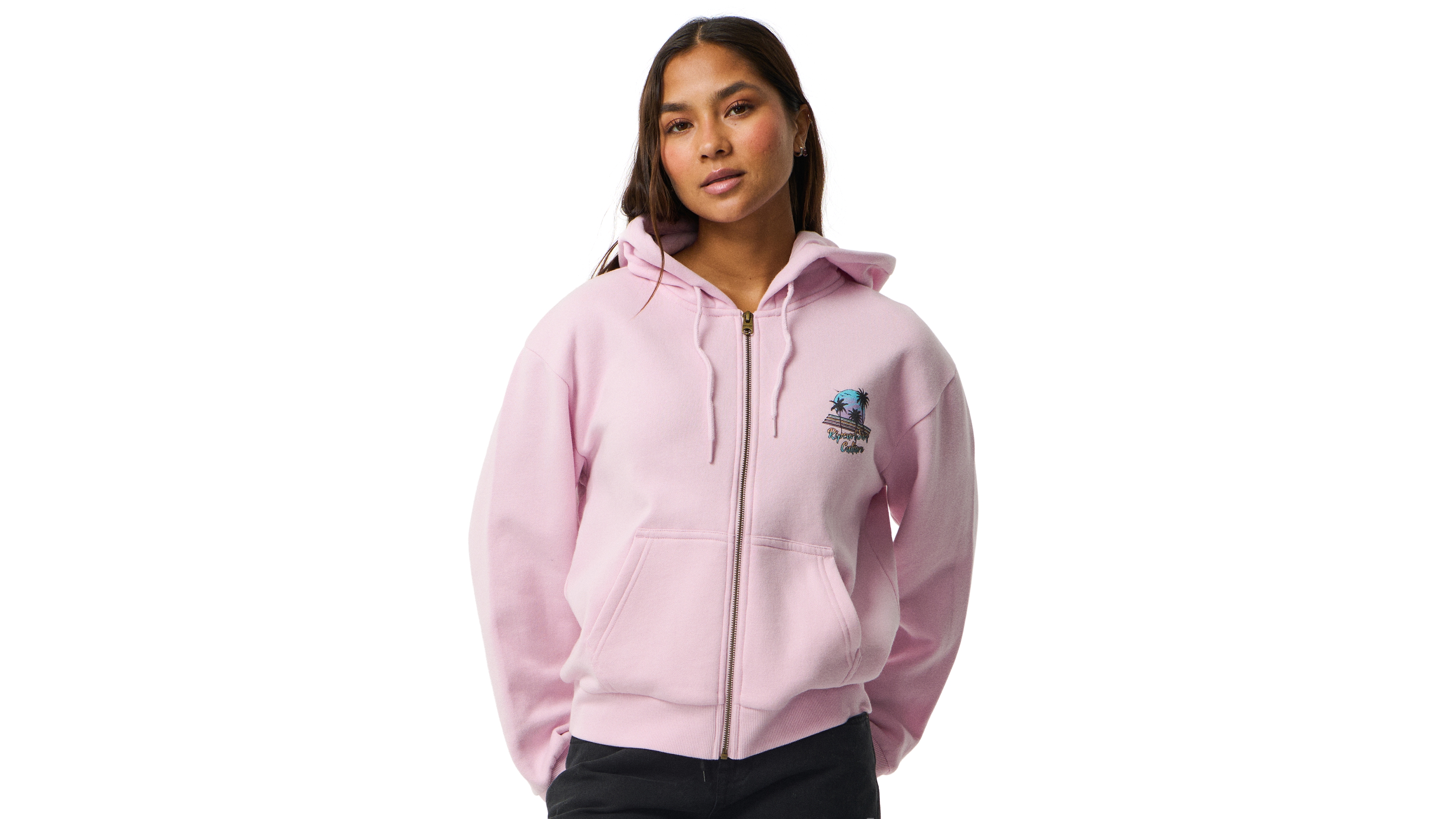 Rip Curl Women's Surf Culture Standard Zip-Through Hoodie