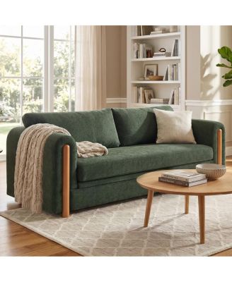 Modern 3-Seater Upholstered Sofa, 79.1"