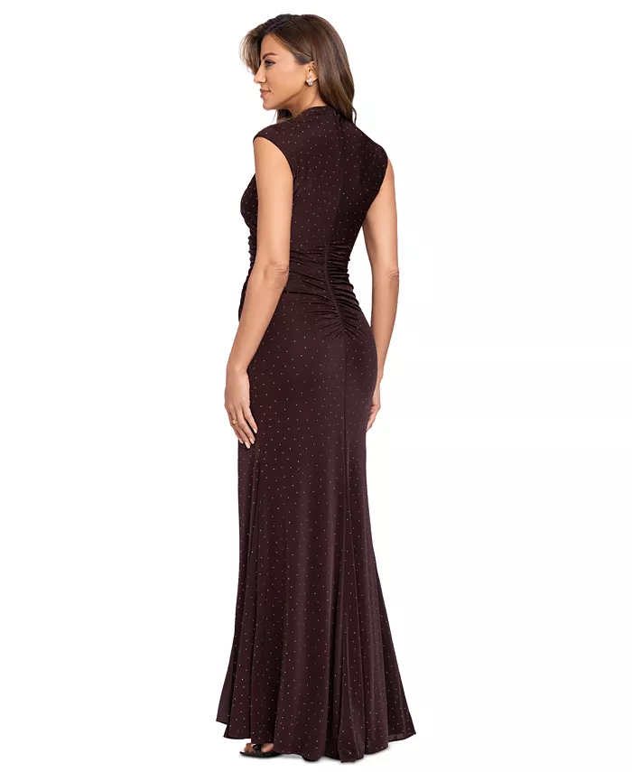 Women's Mock-Neck Gown - thumbnail 5