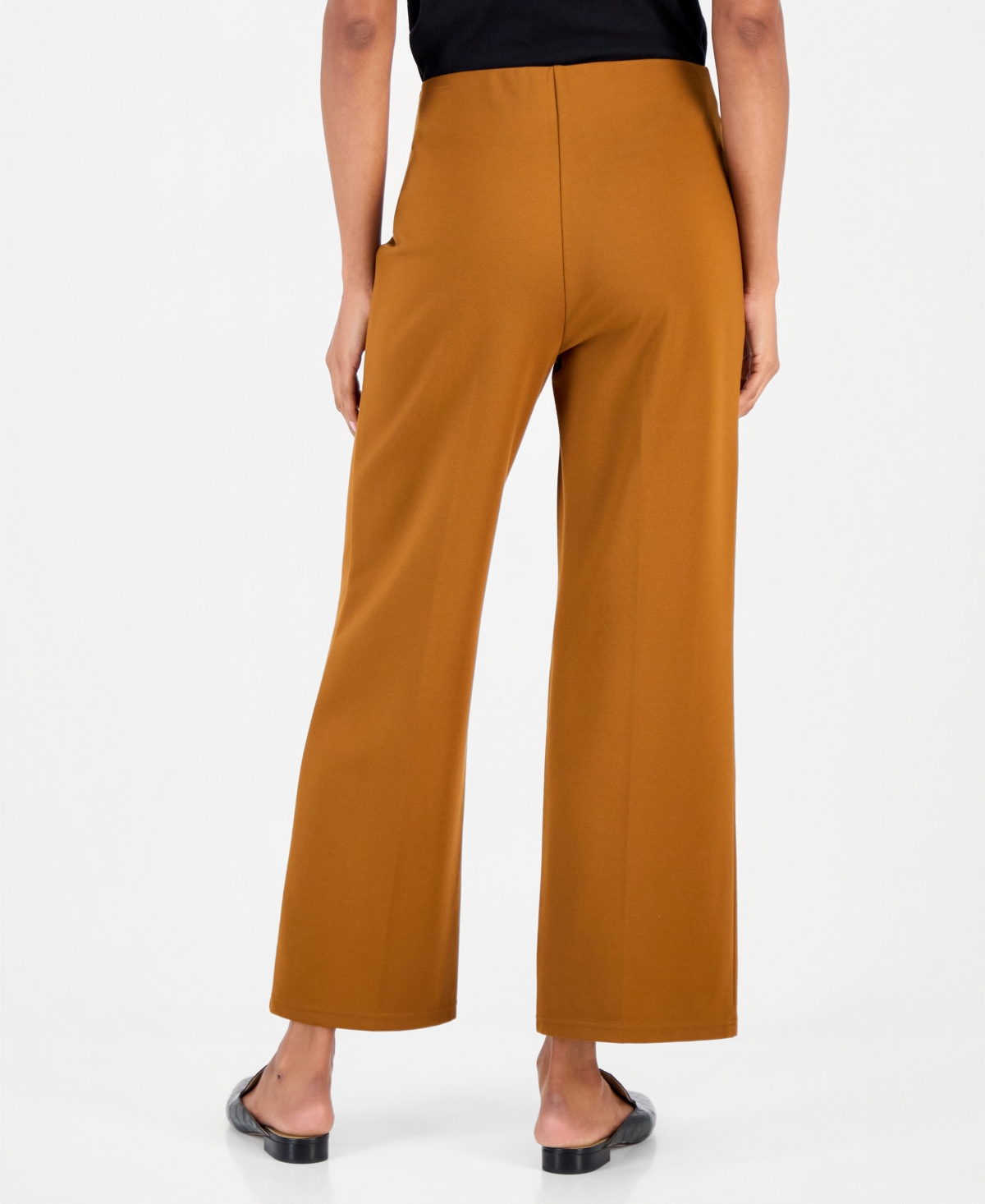 Jm Collection Women's Wide-Leg Pull-On Ponte Pants, Macy's Exclusive