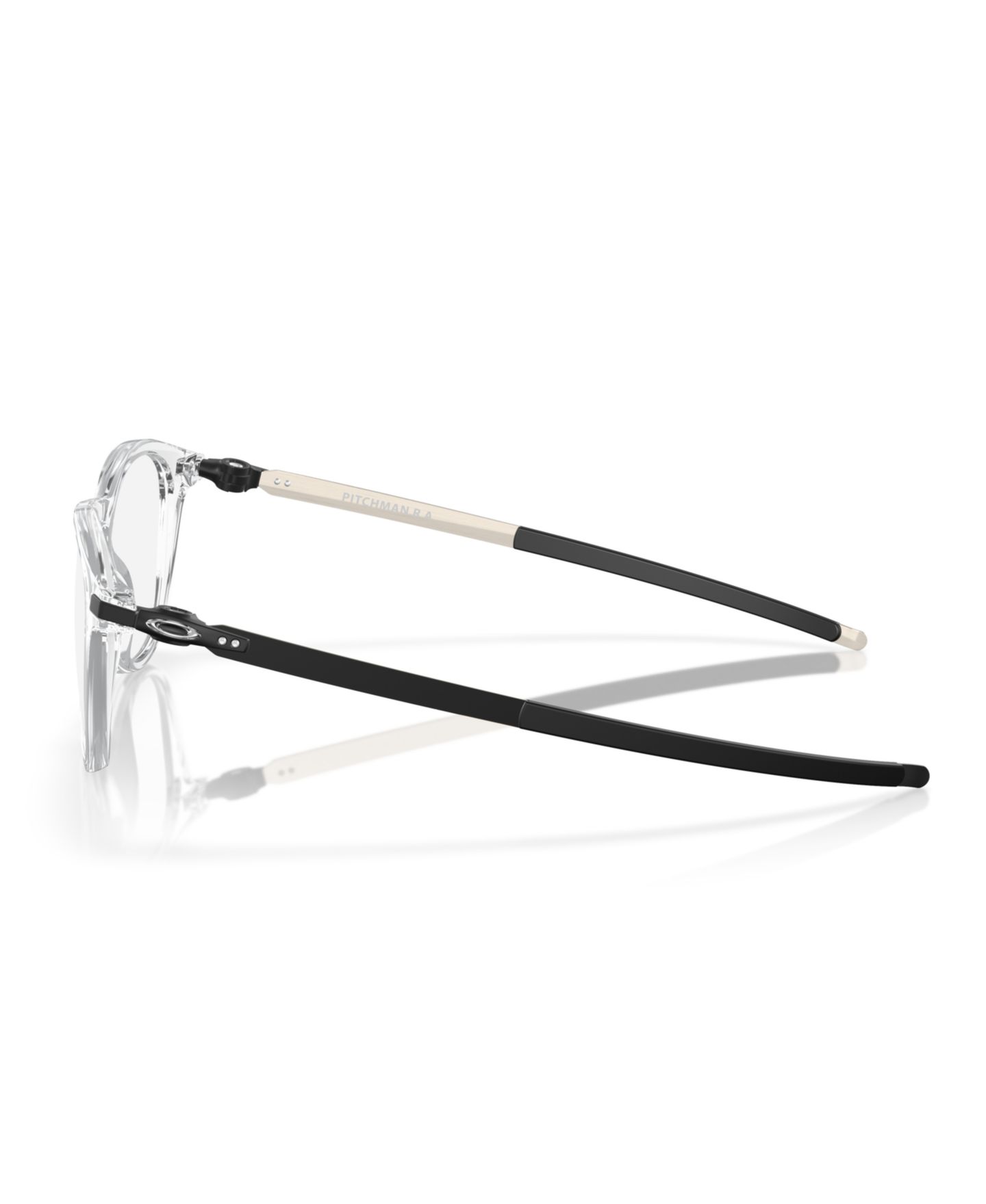Мужские очки Oakley Pitchman Low Bridge Fit Eyeglasses, OX8105F, цвет: Полированный прозрачный — фото 3