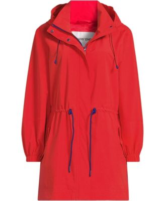 Plus Size Packable Rain Parka