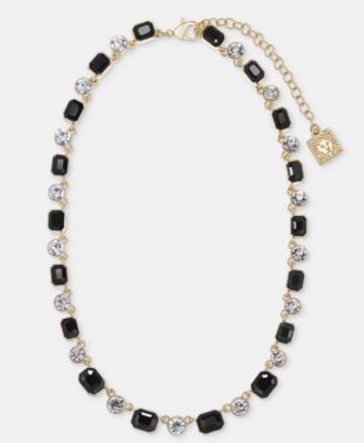 Crystal All-Around Collar Necklace, 16" + 3" extender