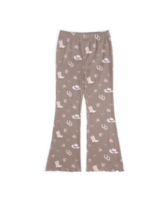 Little Girls (5 - 8) Howdy Darling Western Flare Legging Pants