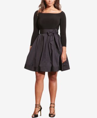 ralph lauren taffeta dress