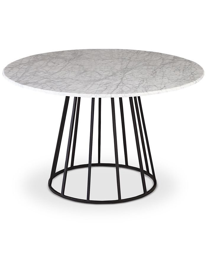 Macys marble sales dining table