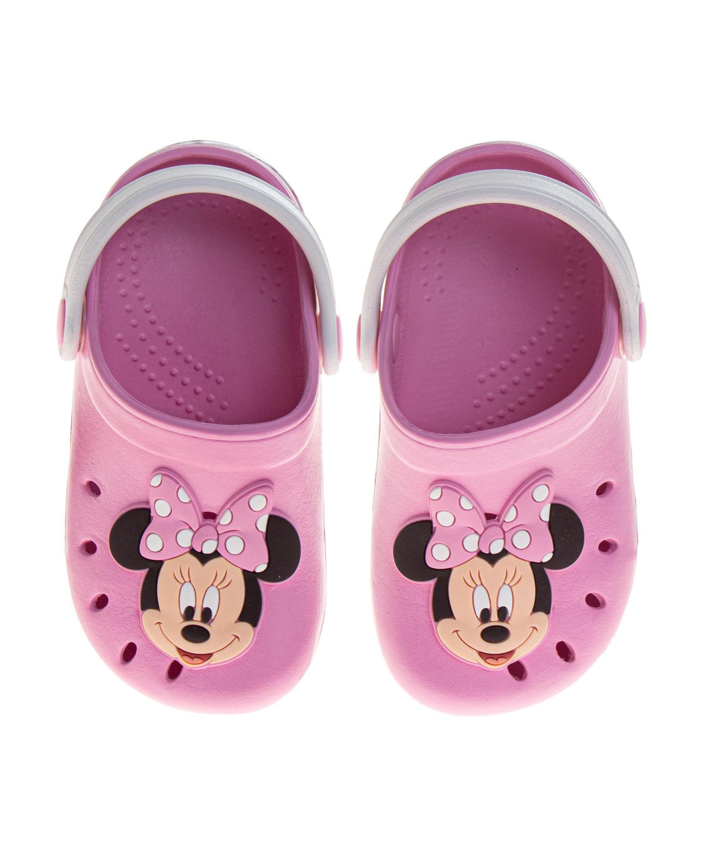 Сабо Disney Minnie Mouse EVA Water Clog Slip On Shoes для девочек, цвет: Розовый — фото 2