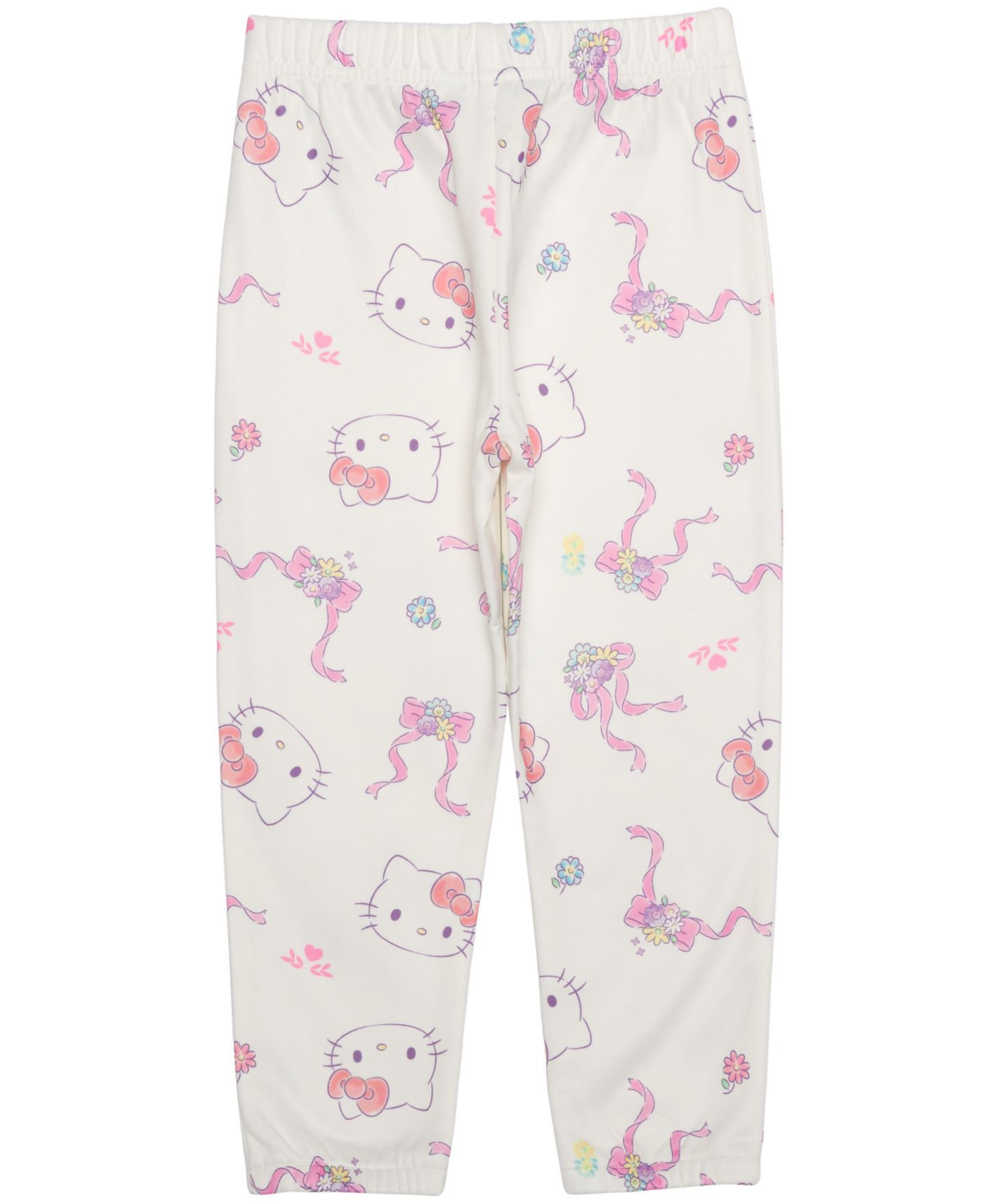 Детский комплект Epic Threads: флисовый свитшот и джоггеры с Hello Kitty, 12M-5T, цвет: Белый — фото 6