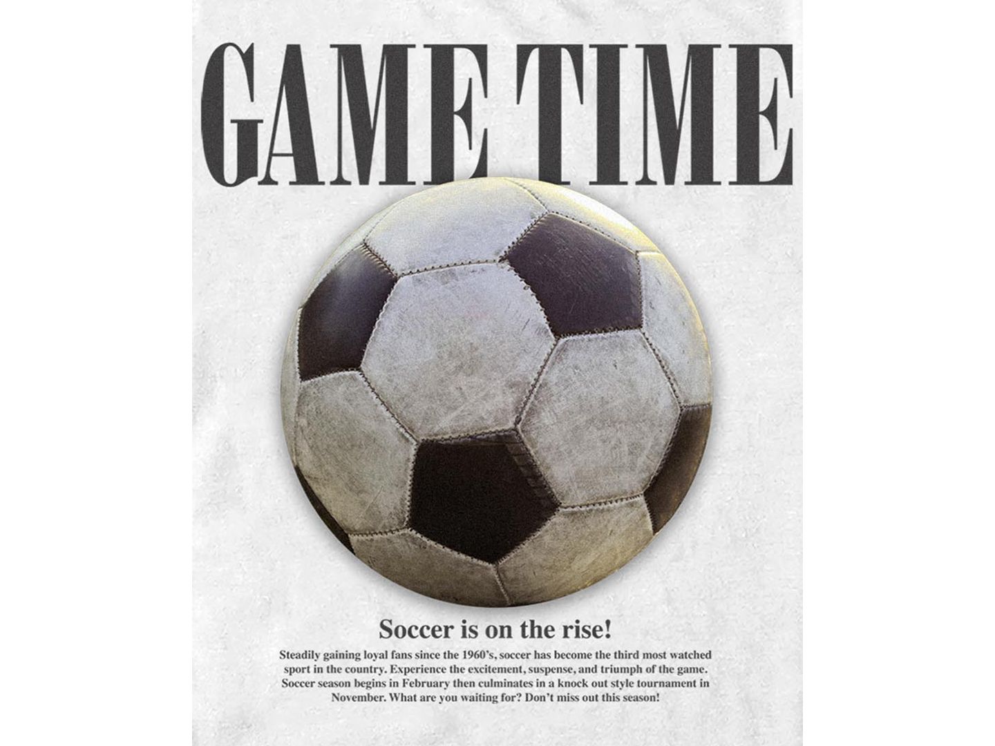 Мужская футболка Fifth Sun Game Time Graphic, цвет: Белый — фото 3
