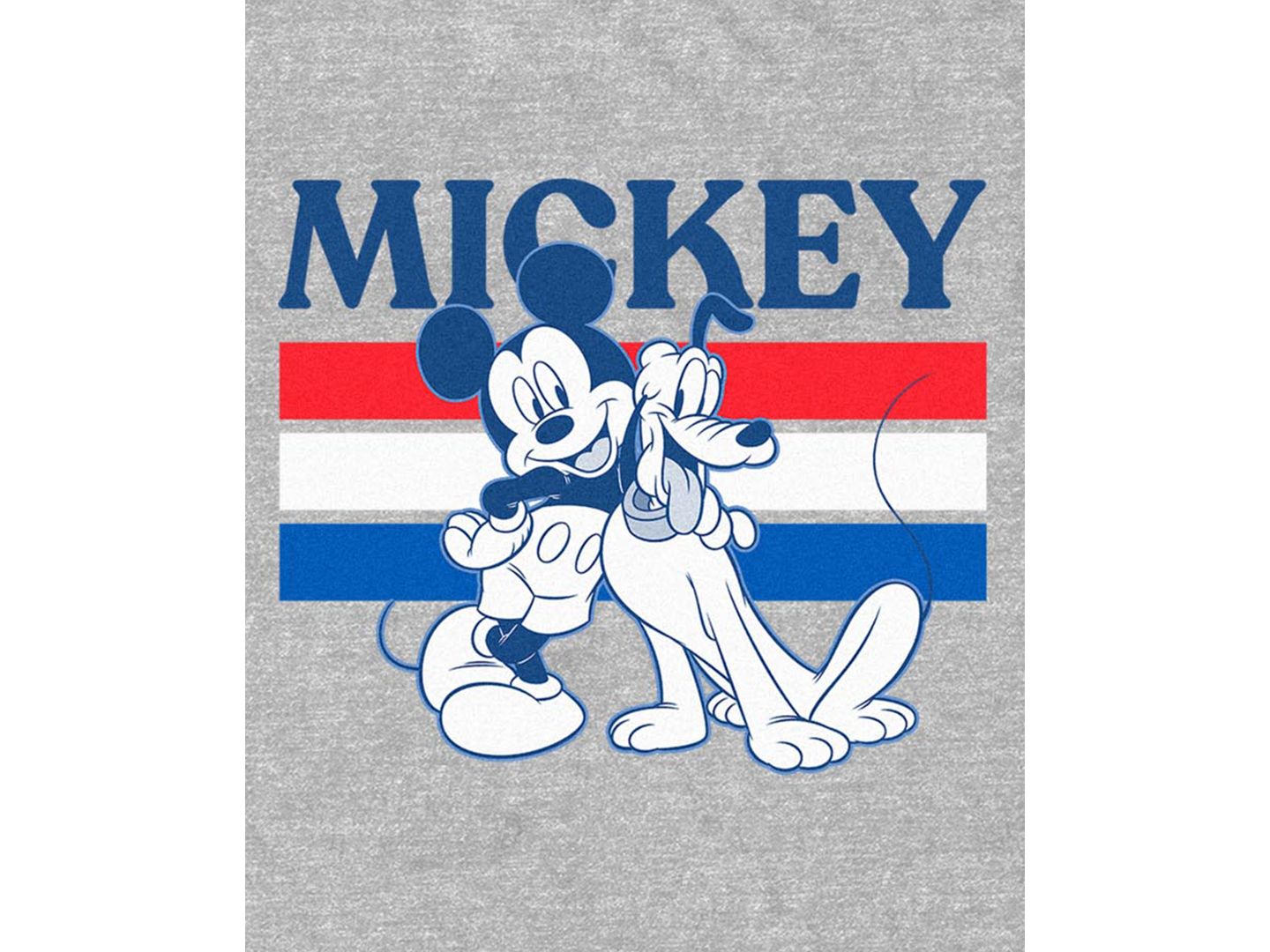 Мужская футболка Fifth Sun Retro Squad Mickey Graphic, цвет: Серый — фото 3