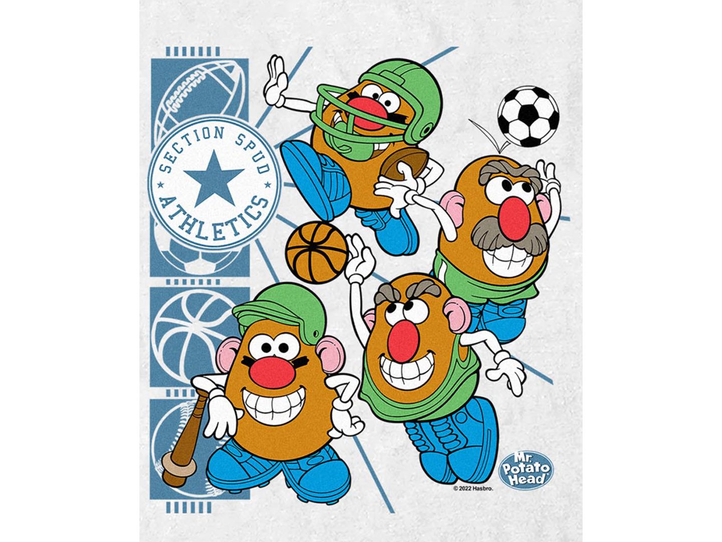 Мужская футболка Fifth Sun Spud Athletics Graphic, цвет: Белый — фото 3