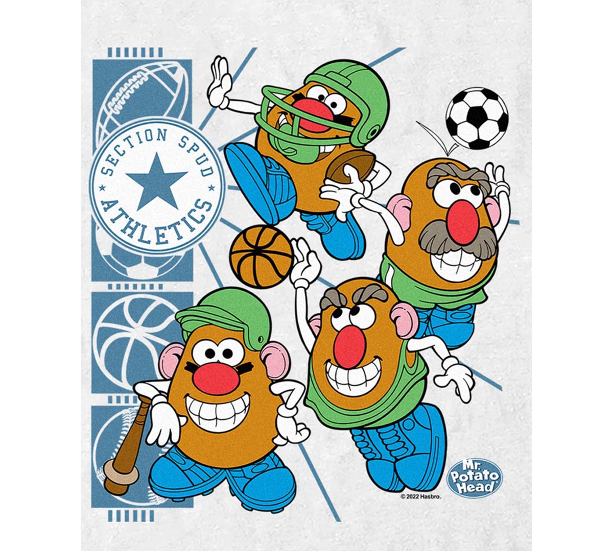 Fifth Sun Men's Spud Athletics Graphic T-Shirt