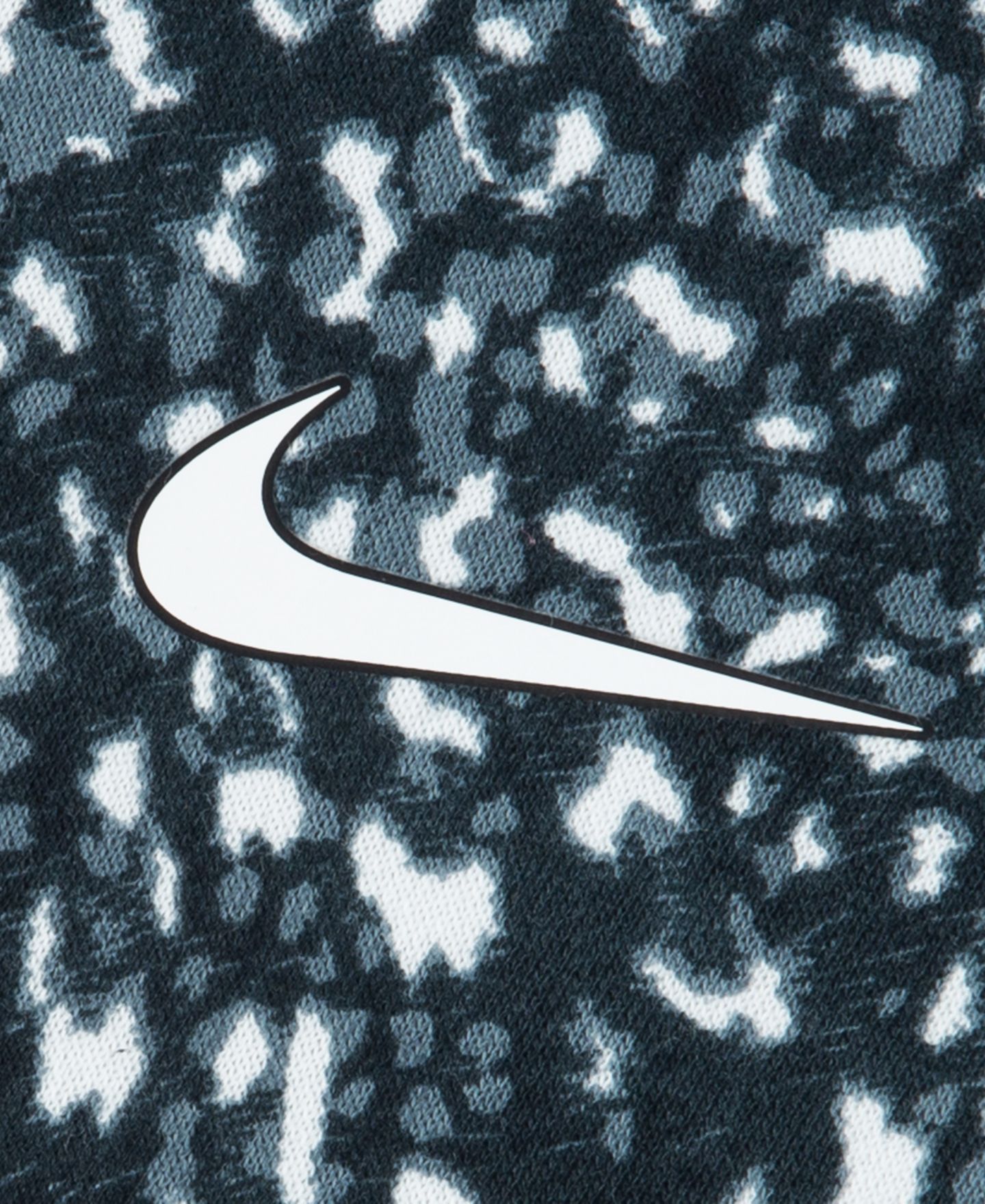 Детский комплект Nike для девочек: топ с принтом и юбка, 2T-6X, 2 предмета, цвет: Чёрный — фото 3