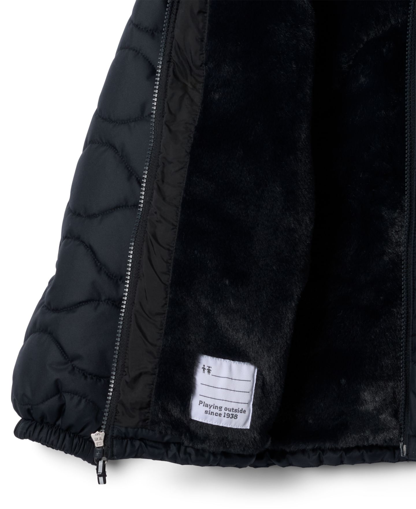 Куртка Columbia Bella Plush III Jacket для девочек, цвет: Чёрный — фото 3