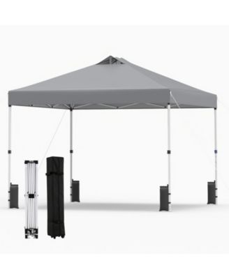 Outdoor Commercial Pop Up Canopy Tent with Wheeled Storage Bag