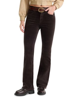Women's Corduroy High-Rise Bootcut Jeans