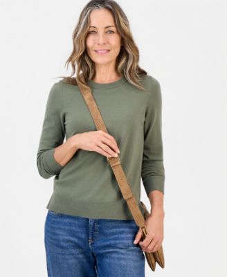 Petite Crew-Neck Sweater