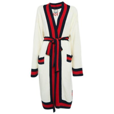 Women's Web Blind For Love Cotton Terry Tiger Embellished Cardigan
