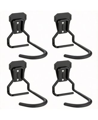 Bike Wall Mount Fixed Hook Heavy Duty Vertical Stand Hanger Brackets 4 Pack