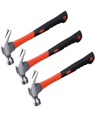 Claw Hammer Fiberglass Handle Carbon Steel Anti-vibration Grip