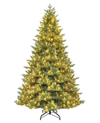 6.5" Pre-Lit Artificial Noble Fir Tree