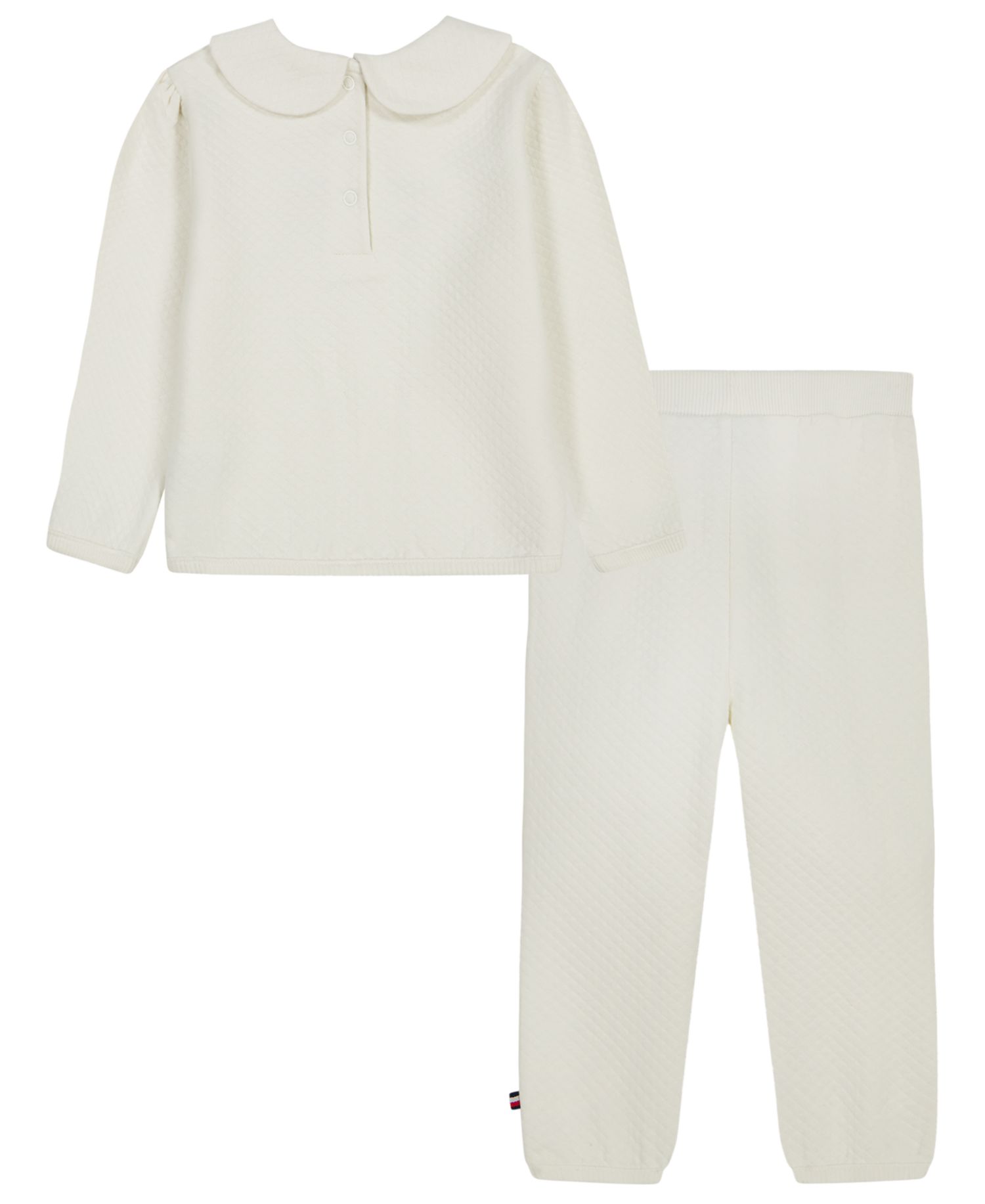 Baby Girls' Long-Sleeve Top and Pants, 2-Piece Set