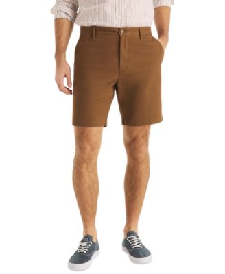 Men's Stretch Chino Flat-Front Deck Shorts, 8.5” Inseam