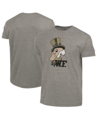 Men's Charcoal Wake Forest Demon Deacons Triumph Tri-Blend T-Shirt