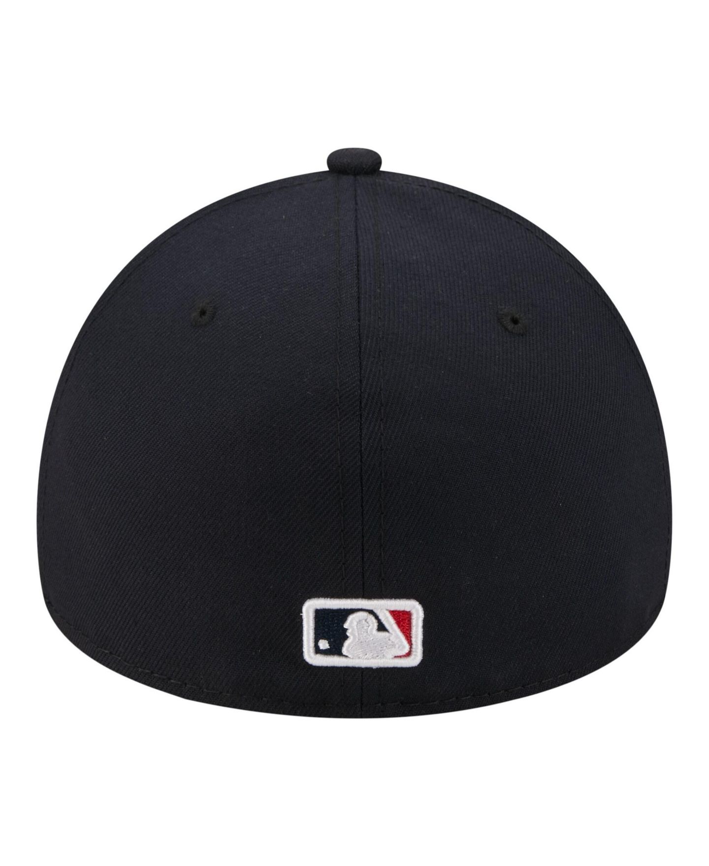 Мужская кепка New Era Navy Atlanta Braves A-Frame 59FORTY Fitted Hat — фото 5