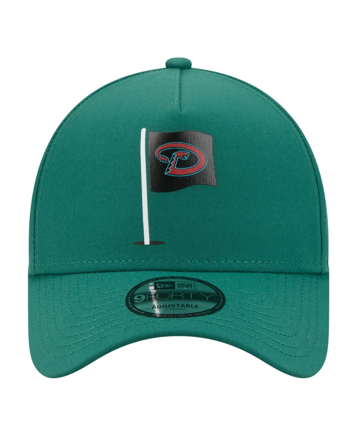New Era Men's Green Arizona Diamondbacks Pin Seeker 9FORTY A-Frame Adjustable Hat