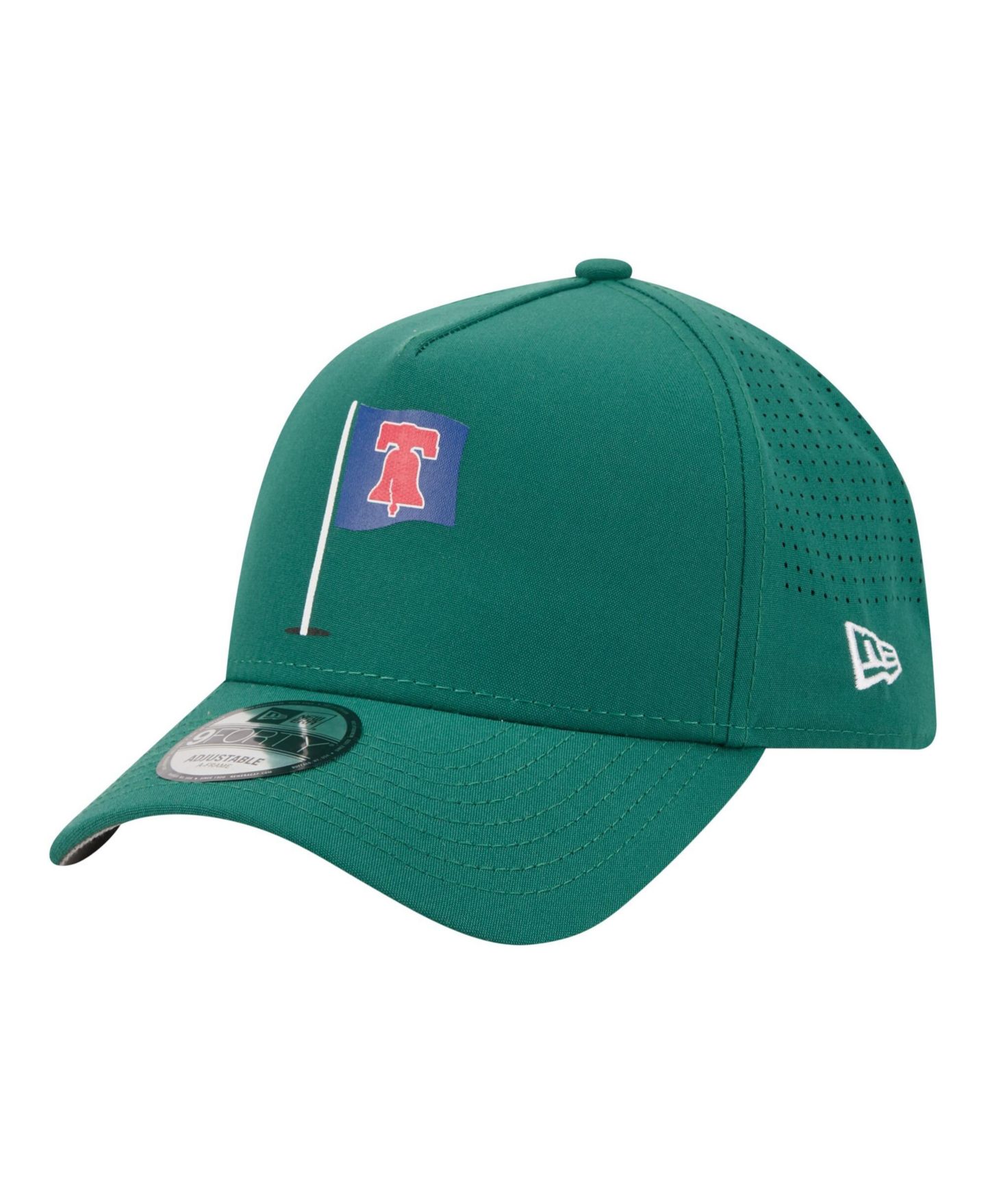 Мужская кепка New Era Green Philadelphia Phillies Pin Seeker 9FORTY A-Frame Adjustable Hat — фото 2