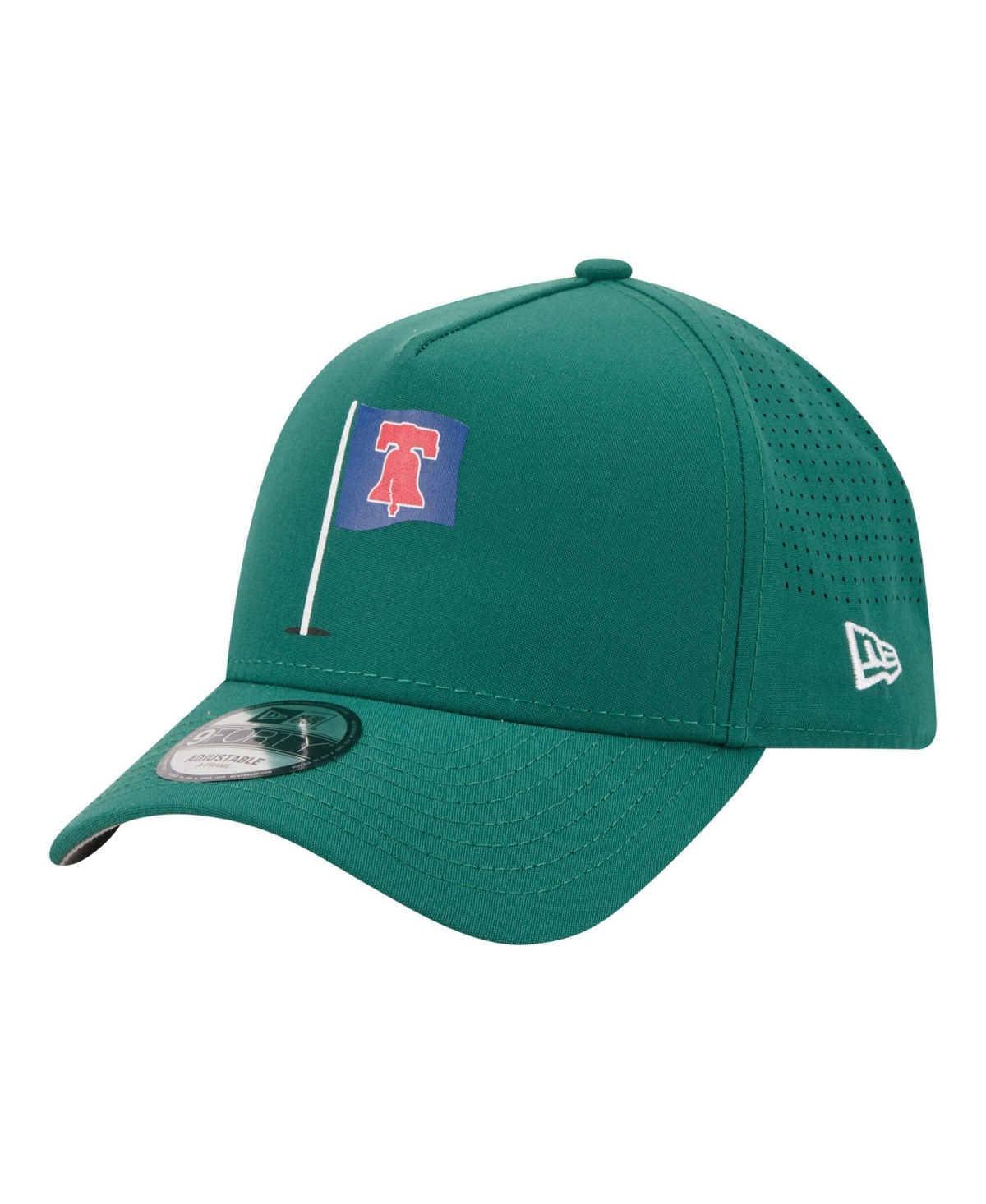 New Era Men's Green Philadelphia Phillies Pin Seeker 9FORTY A-Frame Adjustable Hat