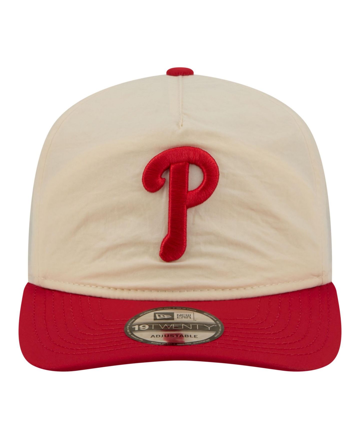Мужская кепка New Era Cream/Red Philadelphia Phillies Everyday 19TWENTY Adjustable Hat — фото 5