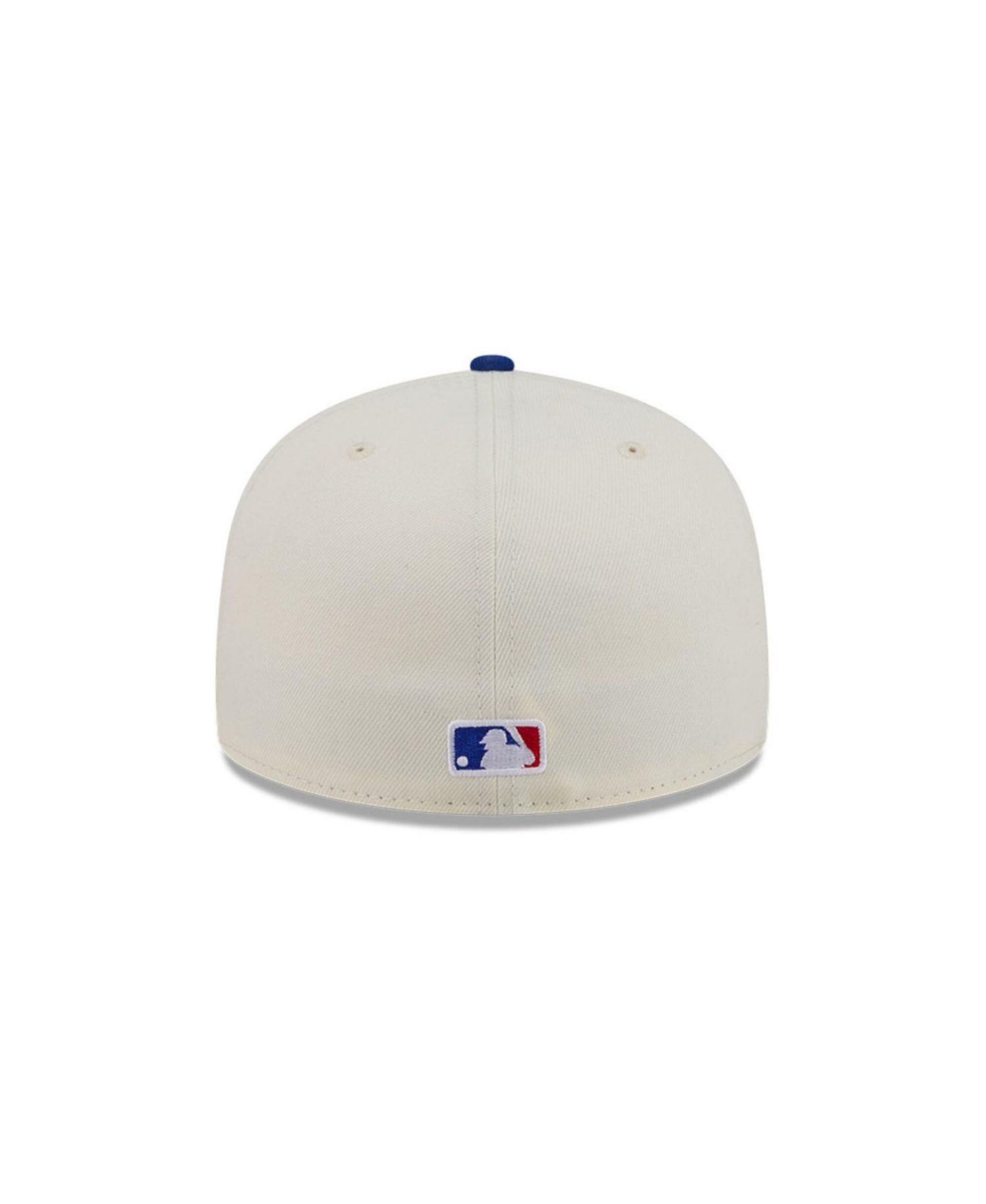 Men's Cream/Royal Chicago Cubs Bullpen Cart 59FIFTY Fitted Hat