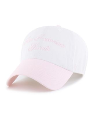 Women's White, Pink San Francisco Giants Gelato Two-Tone Clean Up Adjustable Hat
