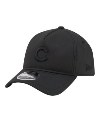 Men's Black Chicago Cubs Injection Apex 9FORTY Adjustable Hat