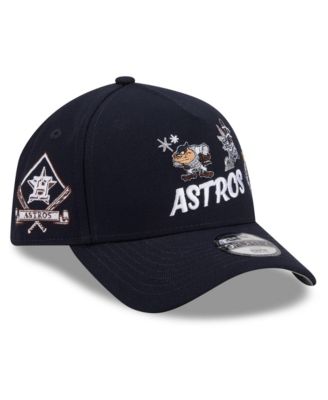 Big Boys and Girls Navy Houston Astros Looney Tunes A-Frame 9FORTY Adjustable Hat