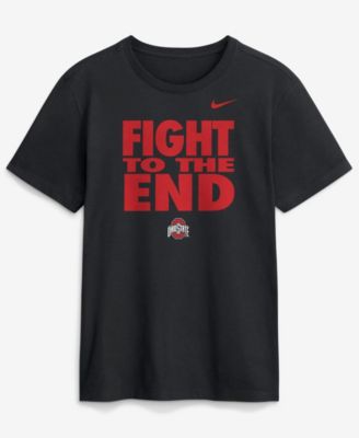 Men's Black Ohio State Buckeyes 2026 Sideline Dri-FIT Slogan T-Shirt