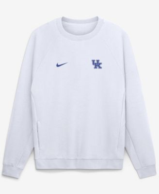 Men's White Kentucky Wildcats Premium Performance Raglan Dri-FIT Sweatshirt