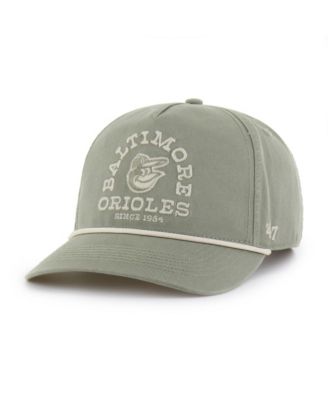 Men's Olive Baltimore Orioles Canyon Ranchero Hitch Adjustable Hat
