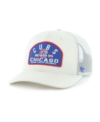 Men's Cream Chicago Cubs Leland Adjustable Trucker Hat