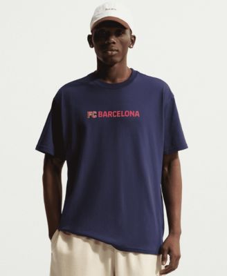 Men's Blue Barcelona Premium Name T-Shirt