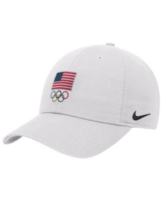 Big Boys and Girls White LA28 Summer Olympics Club Adjustable Hat