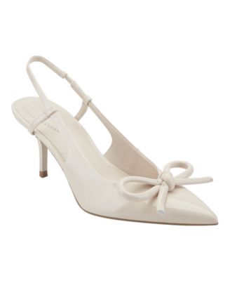 Women's Margla Bow Pointed Toe Slingback Pumps